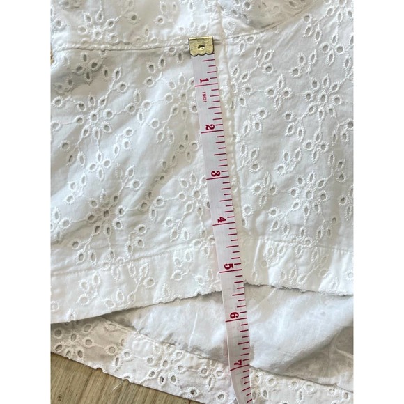 NWOT Lane Bryant SZ: 26 White Eyelet Shorts - Picture 6 of 11